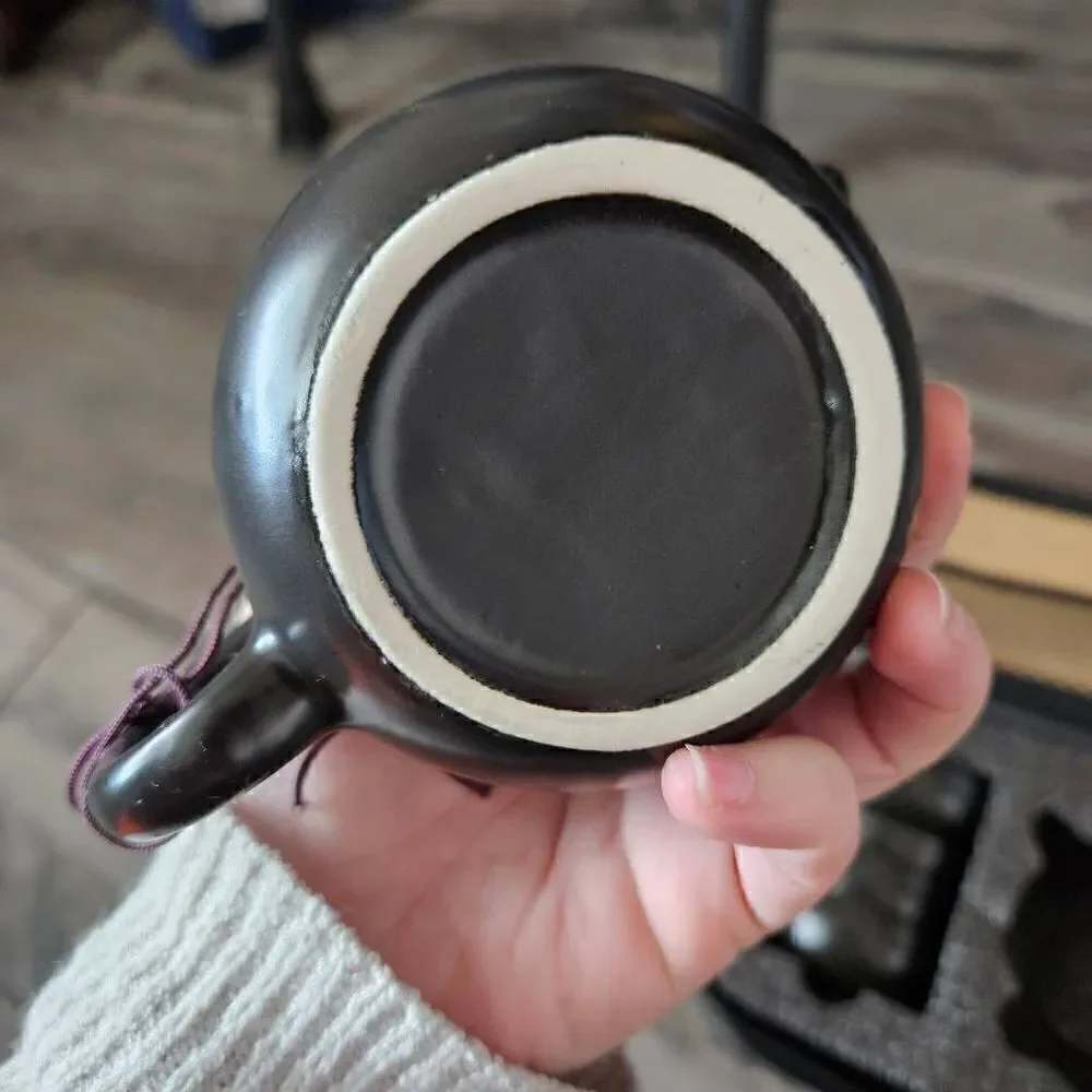 NWOT Kung Fu Clay Tea Set with Travel Case